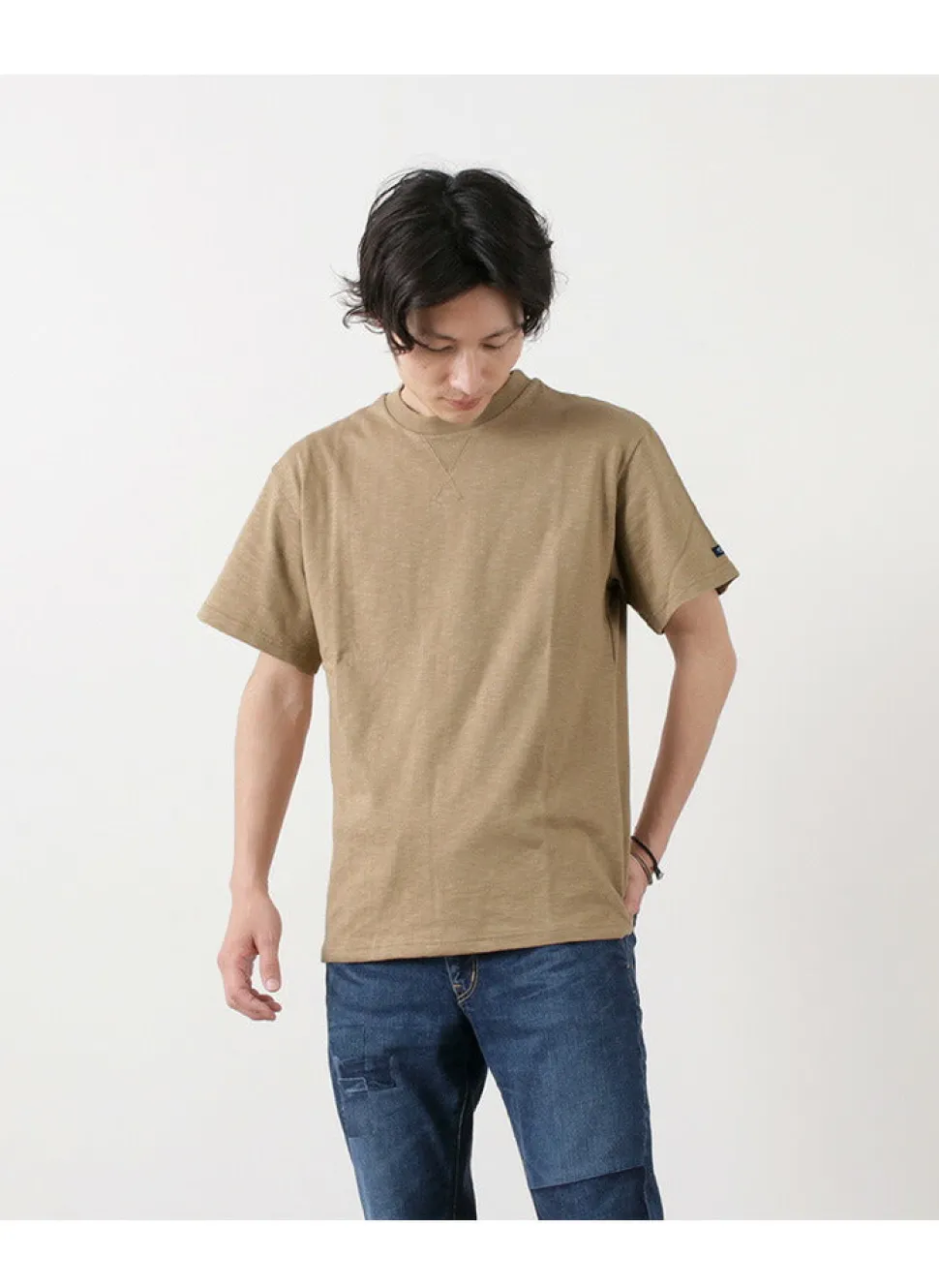 TIEASY / TE001SS HDCS Light Gusseted Crew T-Shirt
