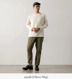 TIEASY / TIEASY Original Boat Neck Shirt