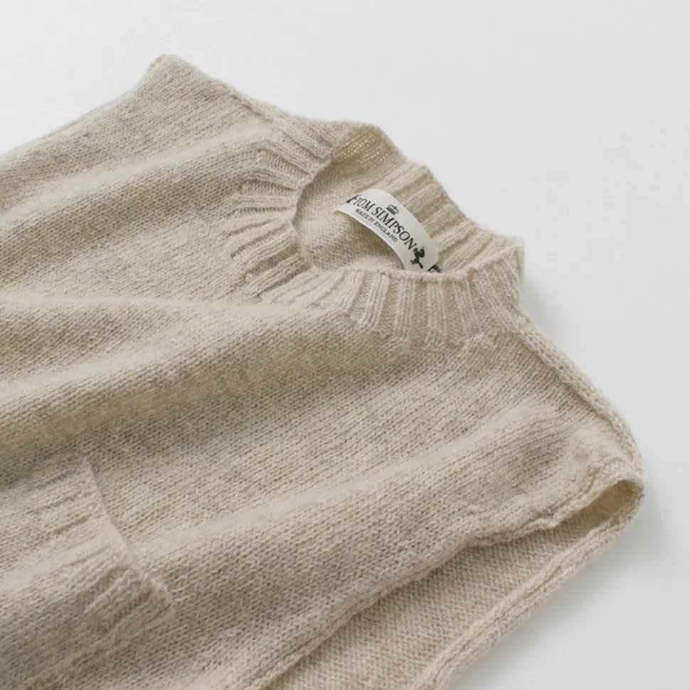TOM SIMPSON / Crew Neck Pocket Knit Vest