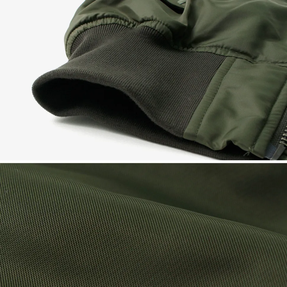 TOP KHAKI / MA-1 Nylon Flight Jacket