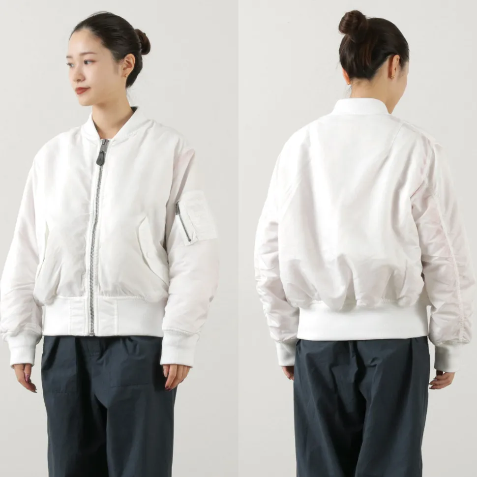 TOP KHAKI / MA-1 Nylon Flight Jacket