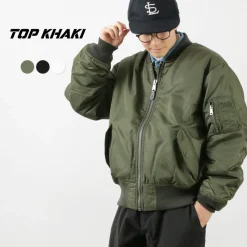 TOP KHAKI / MA-1 Nylon Flight Jacket
