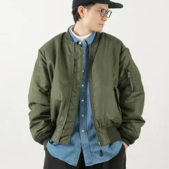 TOP KHAKI / MA-1 Nylon Flight Jacket
