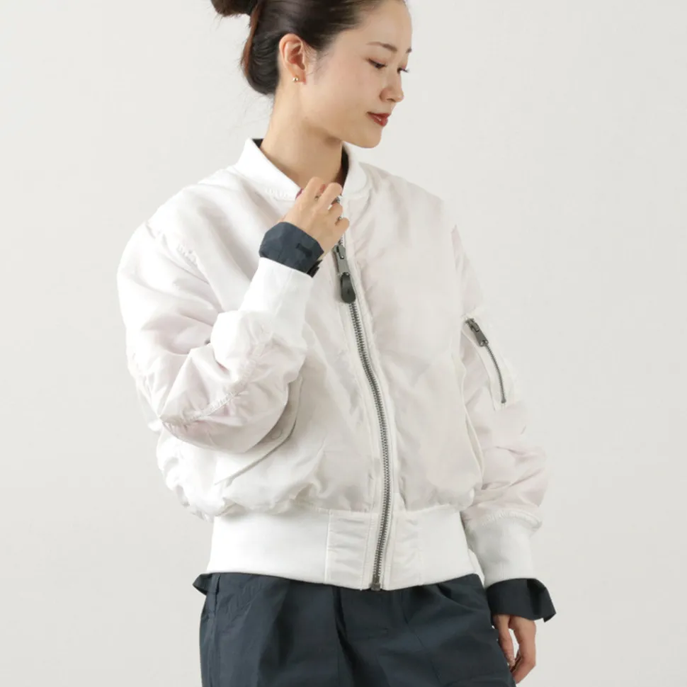 TOP KHAKI / MA-1 Nylon Flight Jacket