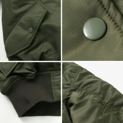 TOP KHAKI / MA-1 Nylon Flight Jacket
