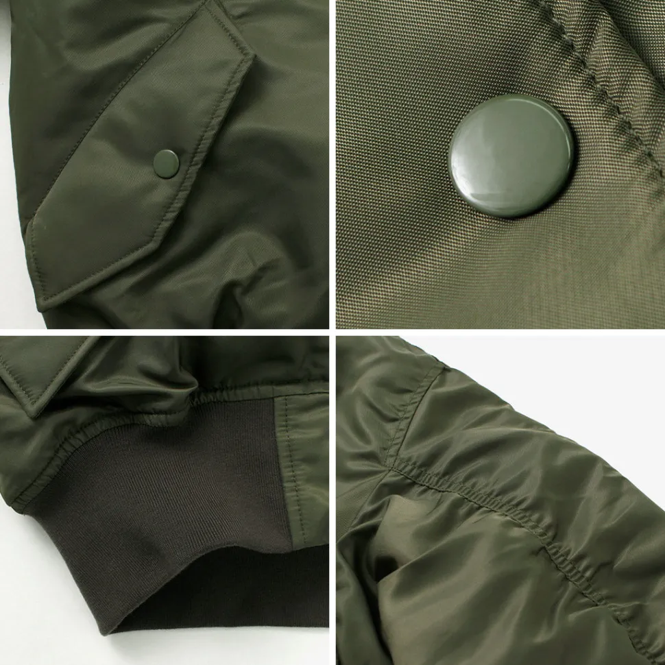 TOP KHAKI / MA-1 Nylon Flight Jacket