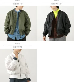 TOP KHAKI / MA-1 Nylon Flight Jacket