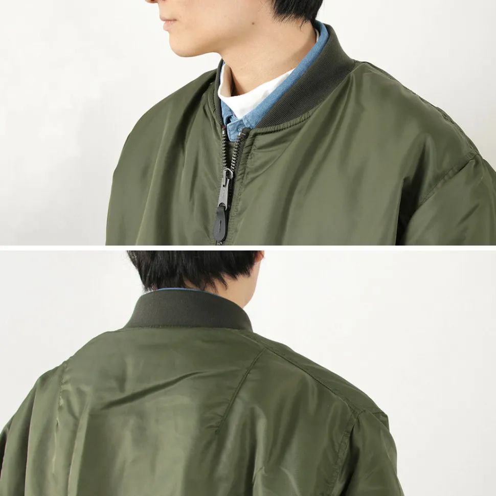 TOP KHAKI / MA-1 Nylon Flight Jacket