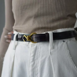 TORY LEATHER / 1-inch Bridle Leather Mini Hoof Pick Belt