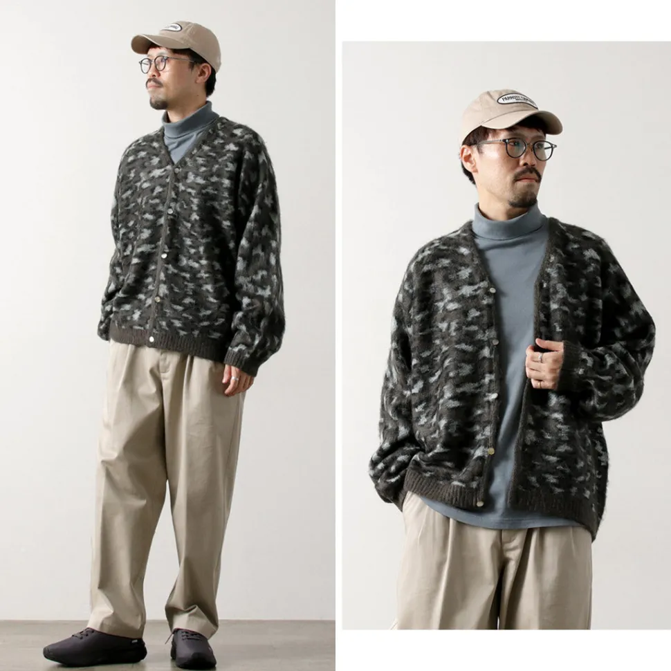 TOWN CRAFT / Shaggy Raglan Cardigan