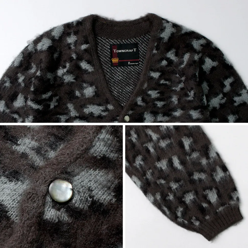 TOWN CRAFT / Shaggy Raglan Cardigan