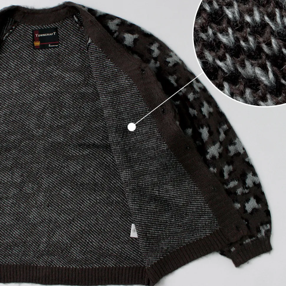 TOWN CRAFT / Shaggy Raglan Cardigan