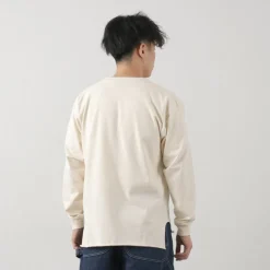 TOWN TOPIC / Ankle Henley L/S Tee