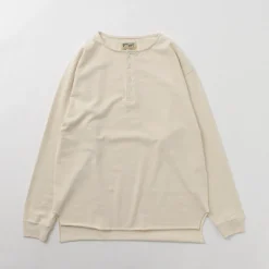 TOWN TOPIC / Ankle Henley L/S Tee