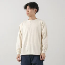 TOWN TOPIC / Ankle Henley L/S Tee