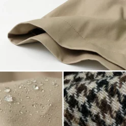 TRADITIONAL WEATHERWEAR / High Density Fabric Corduroy Collar Coat