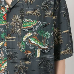 TWO PALMS / Hawaiian Shirt Crazy Golden Vintage x Friendly Isle