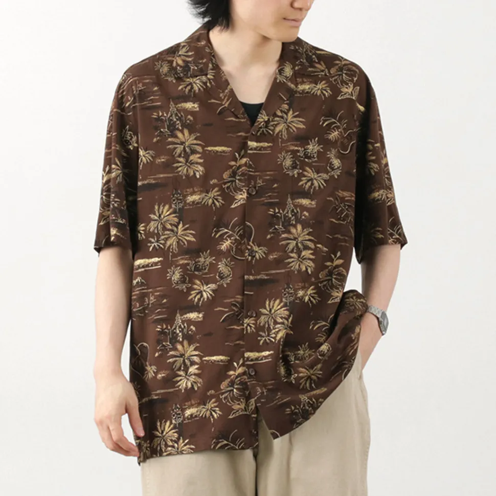 TWO PALMS / Hawaiian shirt Golden Vintage