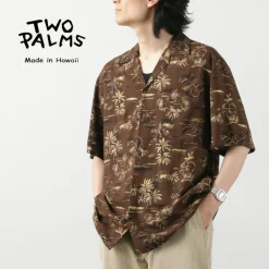 TWO PALMS / Hawaiian shirt Golden Vintage