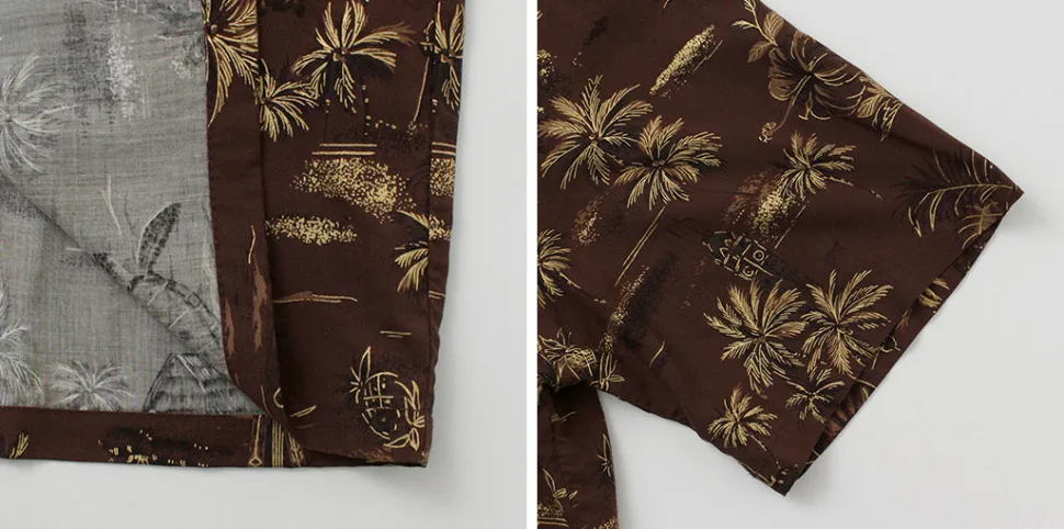 TWO PALMS / Hawaiian shirt Golden Vintage