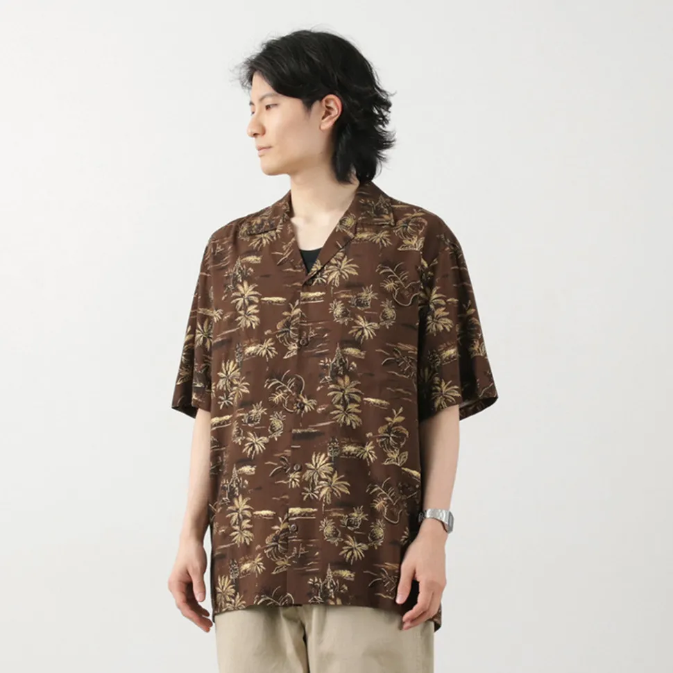 TWO PALMS / Hawaiian shirt Golden Vintage