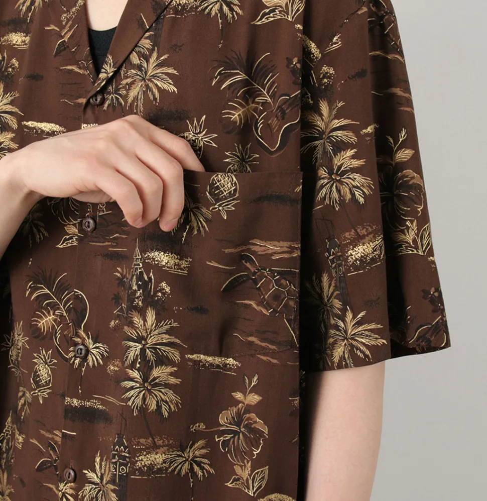 TWO PALMS / Hawaiian shirt Golden Vintage