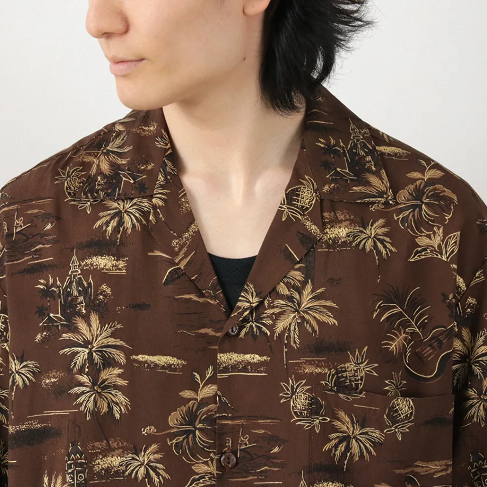 TWO PALMS / Hawaiian shirt Golden Vintage