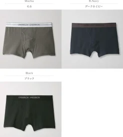 UNDERSON UNDERSON / Regular Front Opening Short Boxers