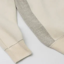 UNDYED / Knit Double Face Trim Crew Colored Organic Cotton