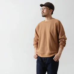 UNDYED / Waffle Sweatshirt Colored Organic Cotton