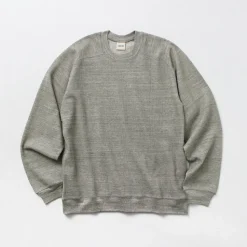 UNDYED / Waffle Sweatshirt Colored Organic Cotton