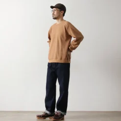 UNDYED / Waffle Sweatshirt Colored Organic Cotton