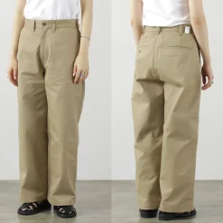 UNIVERSAL OVERALL / Heritage T/C Volume Trousers STONE CARVERE
