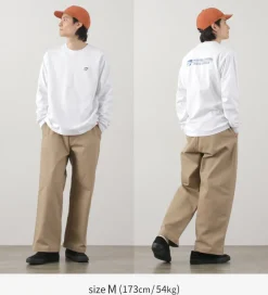 UNIVERSAL OVERALL / Postman Logo Long Sleeve Tee