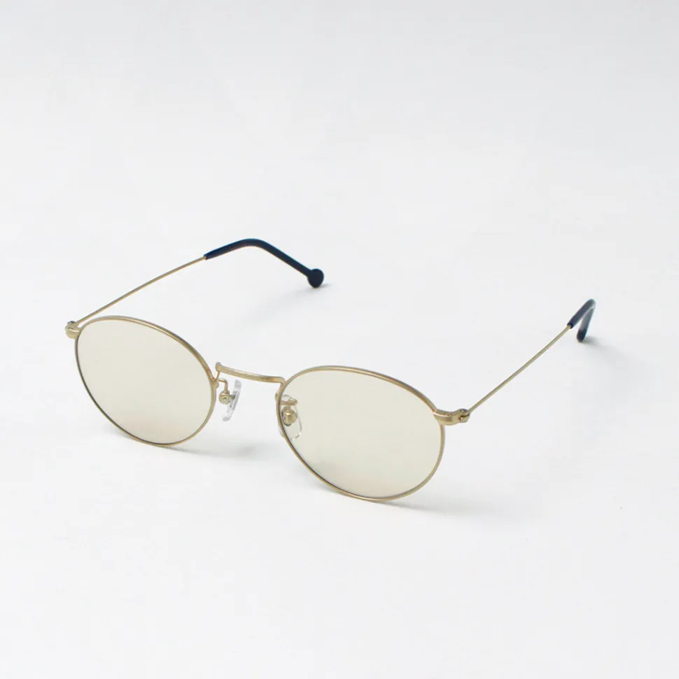 VERYNERD / Cyan Metal Frame Boston Matte Gold