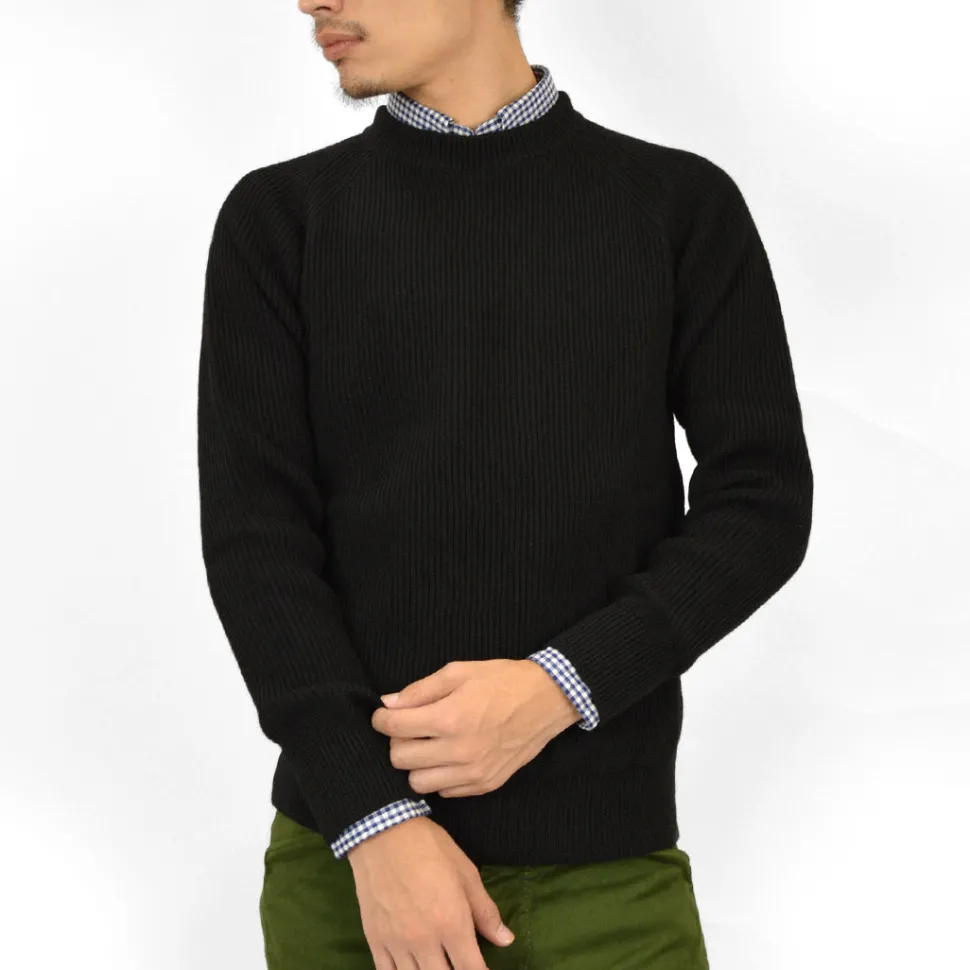 VINCENT ET MIREILLE / 8 gauge ribbed Crewneck Sweater