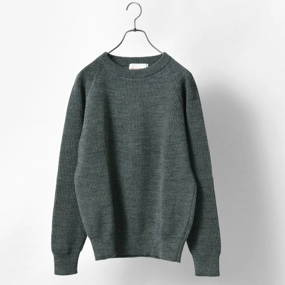 VINCENT ET MIREILLE / 8 gauge ribbed Crewneck Sweater