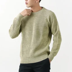 VINCENT ET MIREILLE / 8 gauge ribbed Crewneck Sweater