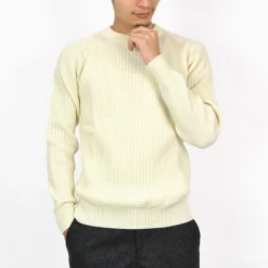 VINCENT ET MIREILLE / 8 gauge ribbed Crewneck Sweater