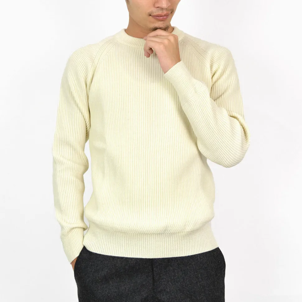 VINCENT ET MIREILLE / 8 gauge ribbed Crewneck Sweater