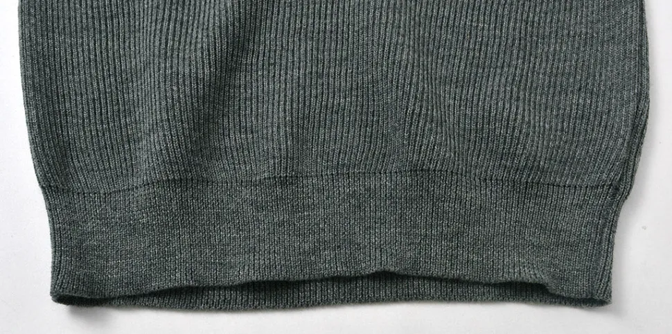 VINCENT ET MIREILLE / 8 gauge ribbed Crewneck Sweater