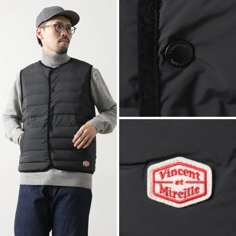 VINCENT ET MIREILLE / Stitchless Down Vest