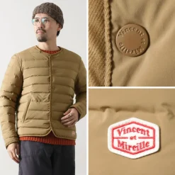 VINCENT ET MIREILLE / Stitchless Down Cardigan