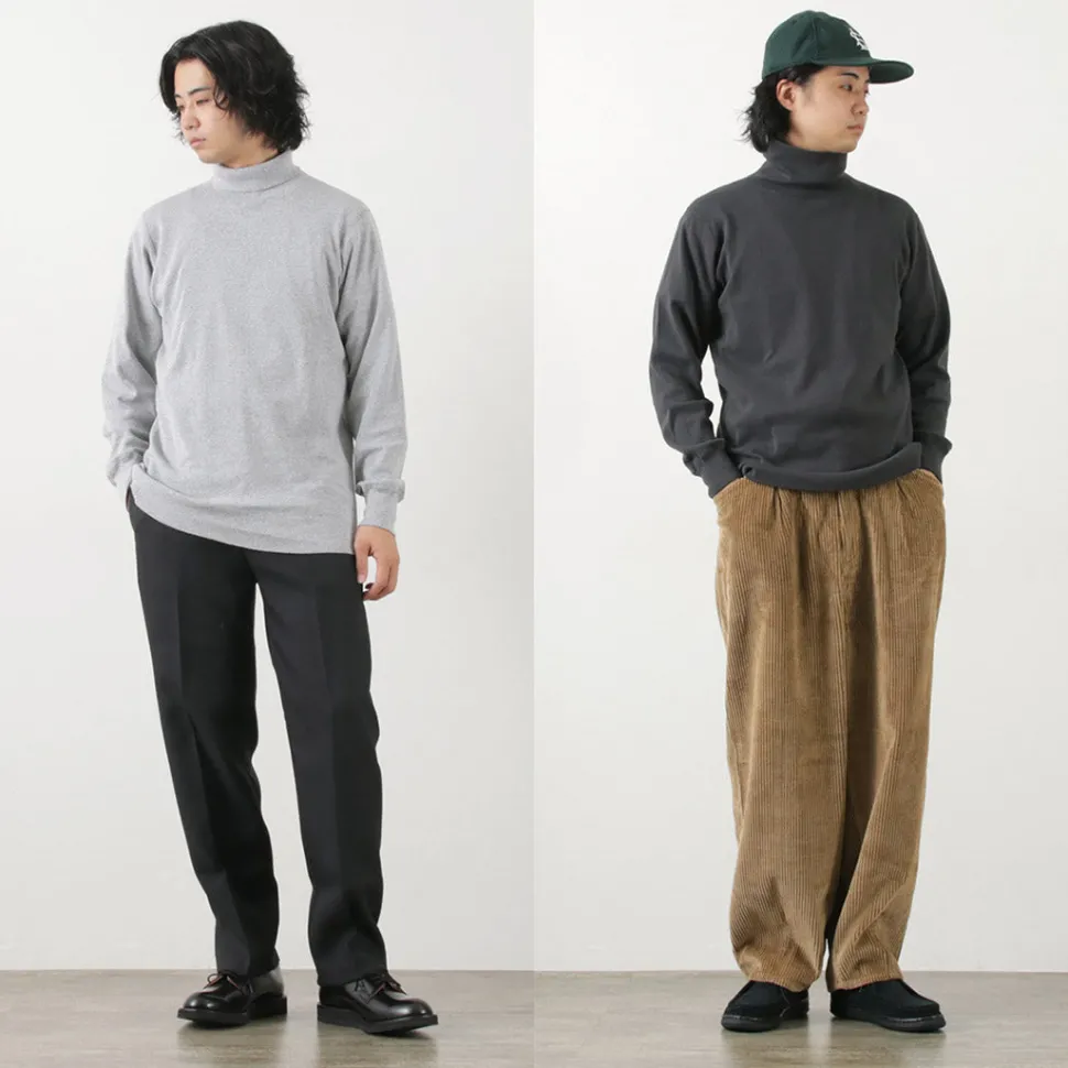 WALLA WALLA SPORT / 1ÁE Ribbed Turtleneck T-shirt