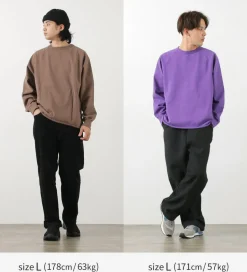 WALLA WALLA SPORT / 13oz Crew Sweatshirt