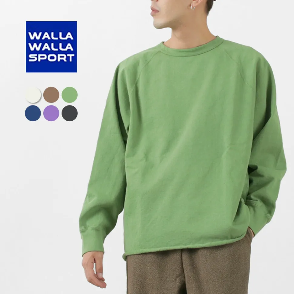 WALLA WALLA SPORT / 13oz Crew Sweatshirt