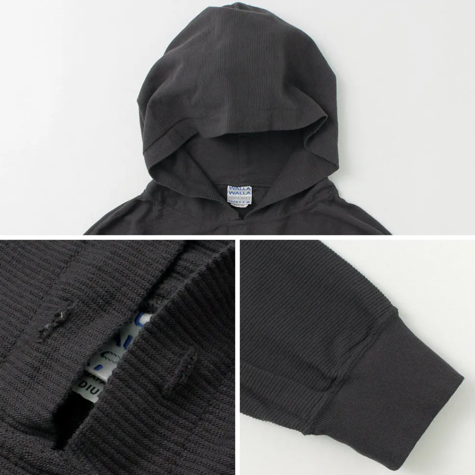 WALLA WALLA SPORT / Ridge Big Hood Long Sleeve T-Shirt