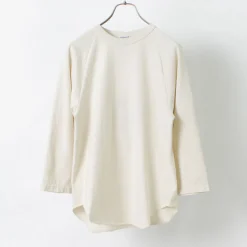 WALLA WALLA SPORT / Three quarter sleeves Baseball T-Shirt Solid