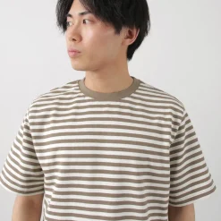 WAX LONDON / Dean Short Sleeve Striped T-Shirt Jolt Stripe