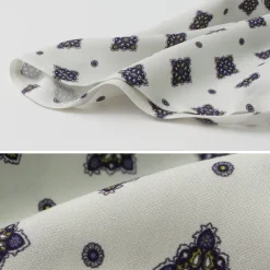 WAX LONDON / Didcot Short Sleeve Shirt Ditsy Tile